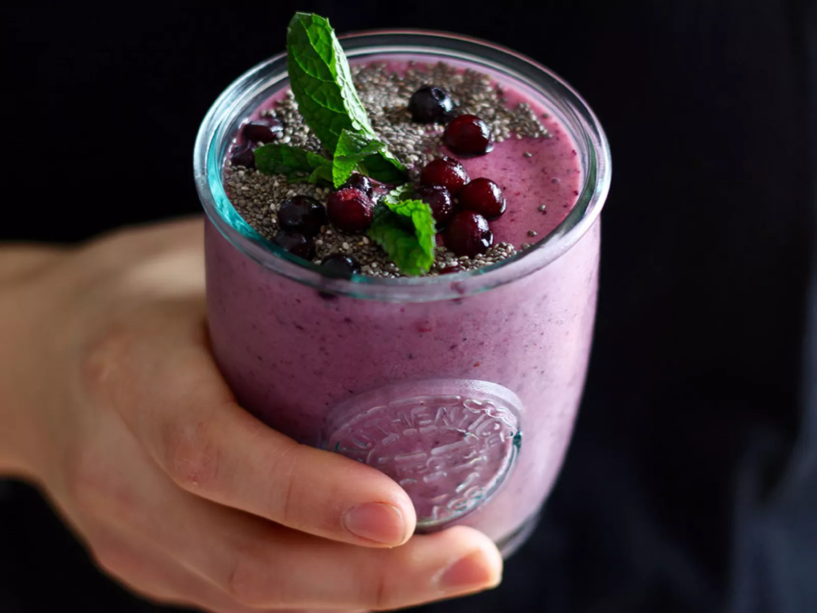 Lactose free Berry smoothie