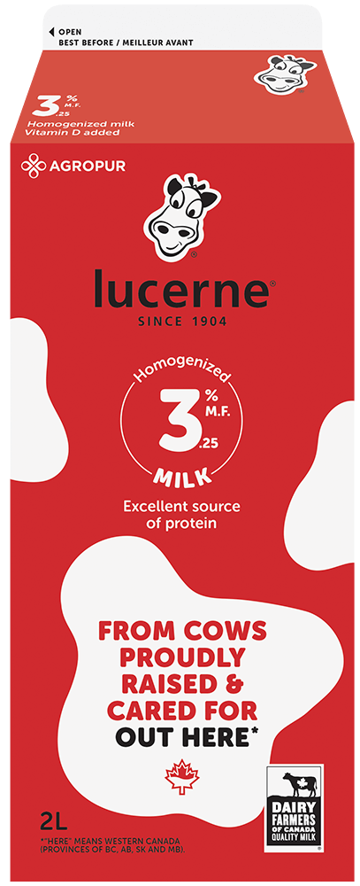 Lucerne 3.25% Homogenized Milk 2 Liters