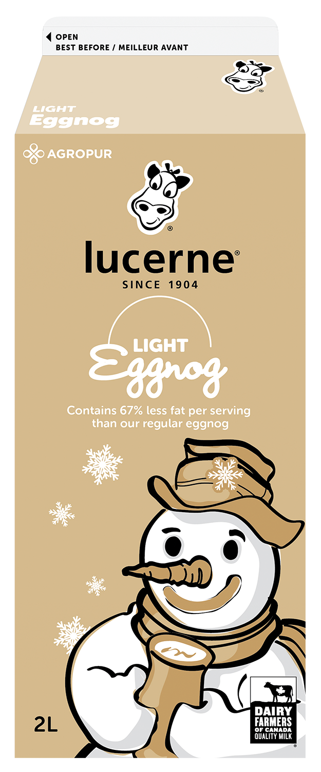 Lucerne Light Eggnog 2 Liters