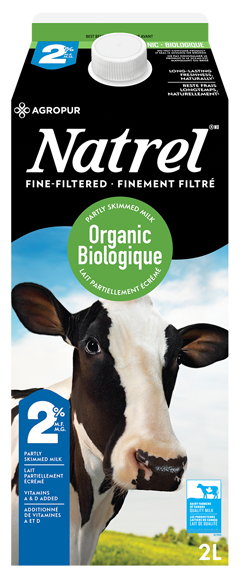 Organic Fine-Filtered 2% Milk 2L