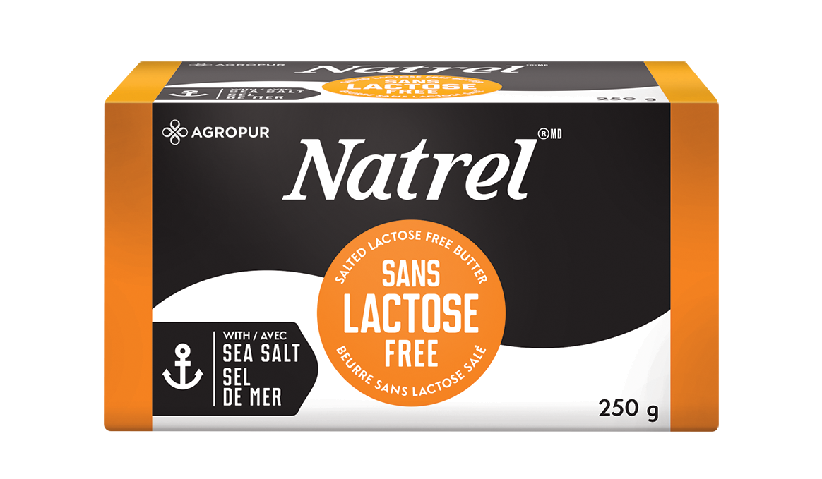 Lactose free butter Natrel