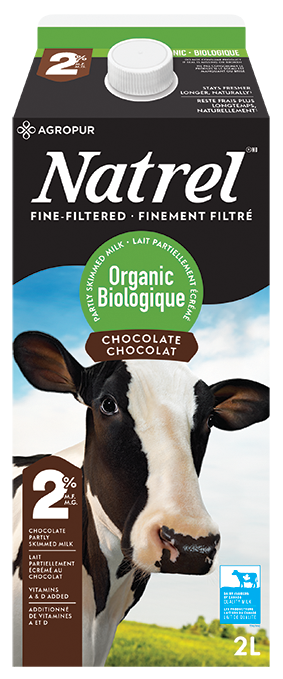 Natrel chocolate organic milk