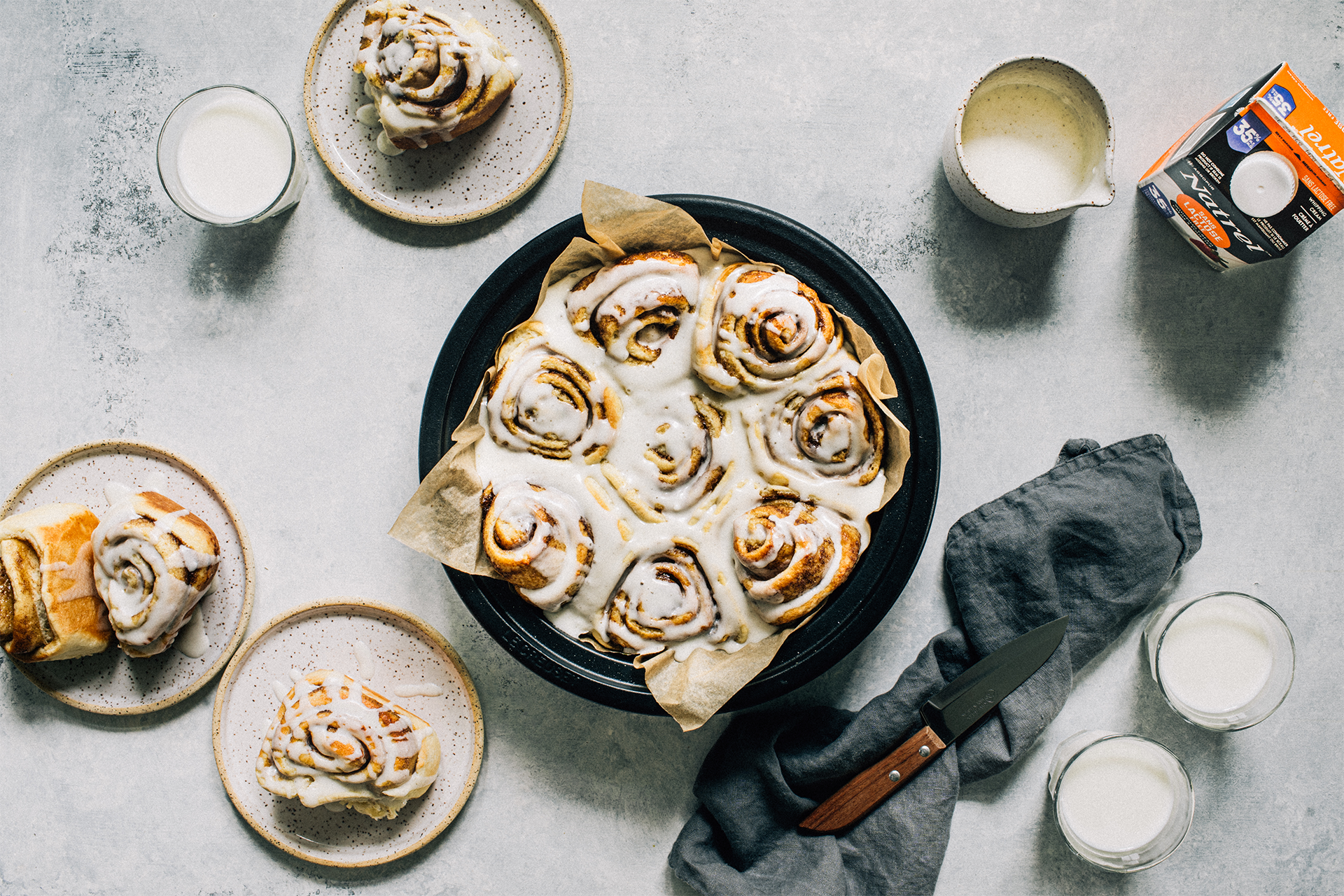 Cinnamon Buns | Natrel