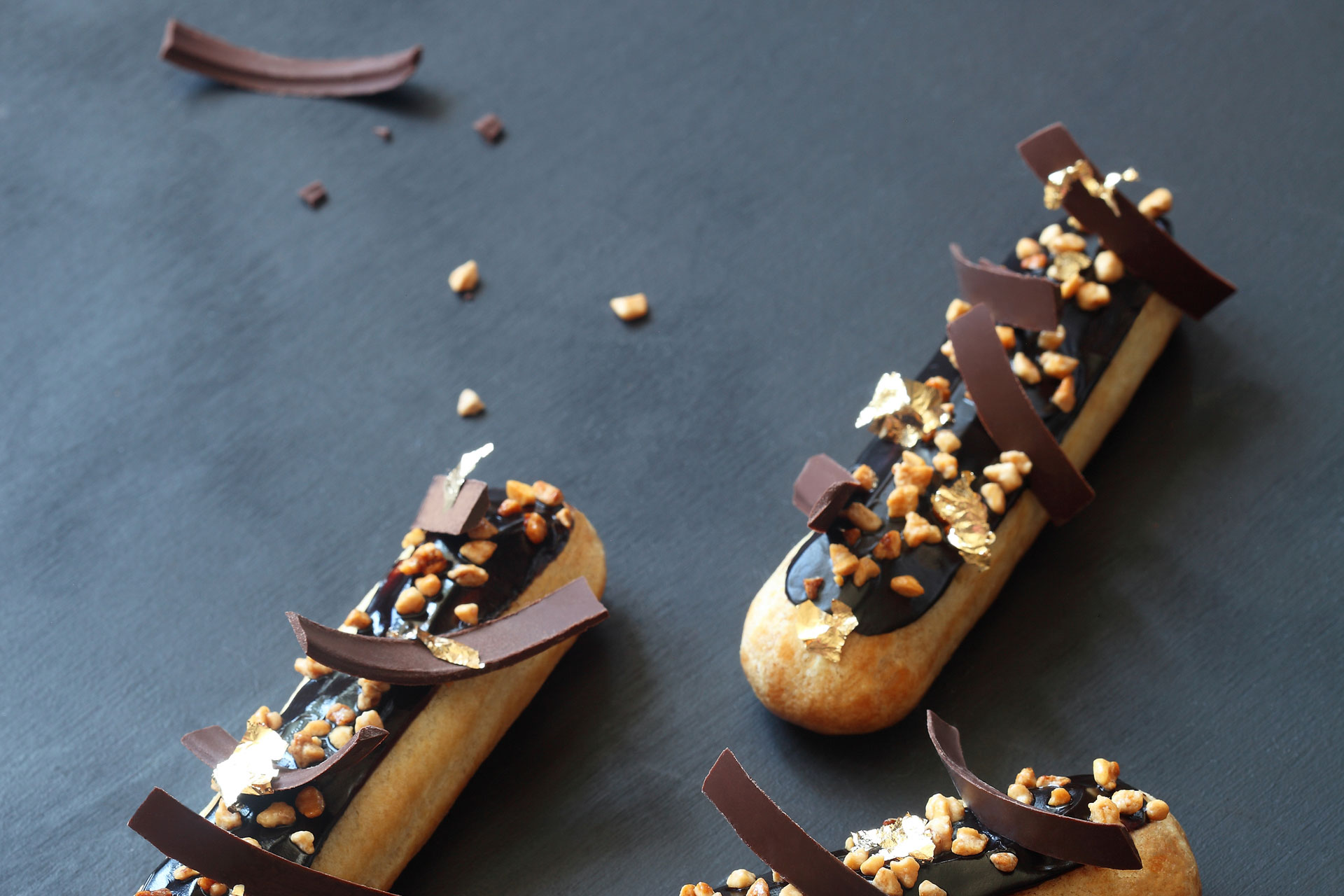 Chocolate éclairs | Natrel