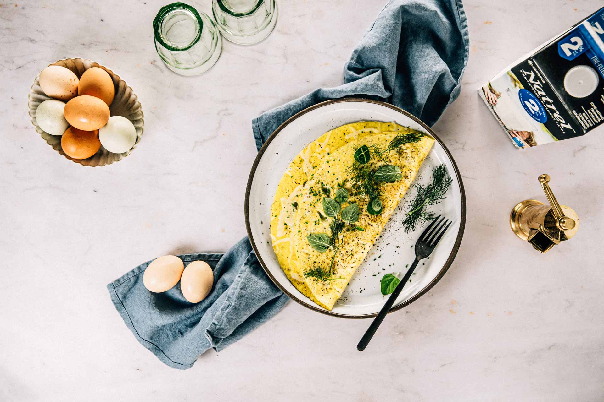 Simple omelette | Natrel