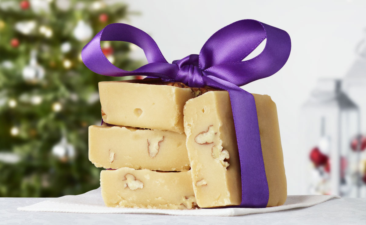 Maple fudge with toasted walnuts | Natrel