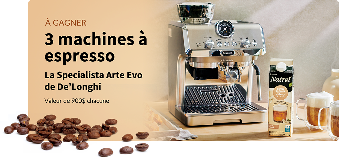 À gagner 3 machines à espresso
