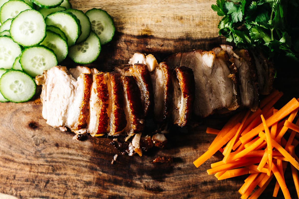 roasted pork buns