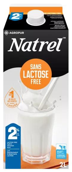 Natrel Sans Lactose 2% 2L