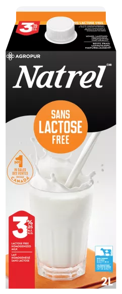 Natrel Lactose Free 3.25% 2L