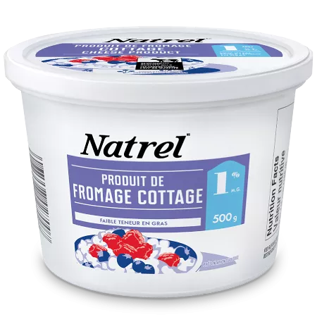 Natrel Fromage Cottage Faible en Gras 1%