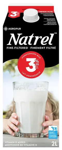 Natrel Fine filtered 3,25% Milk 2L