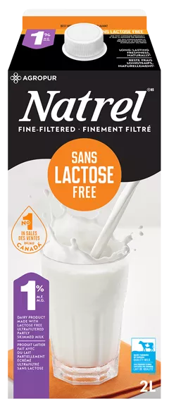 Natrel Lactose-Free 1% 2L