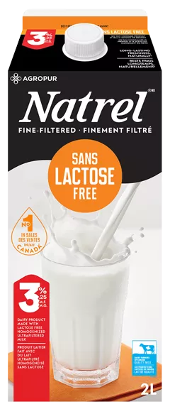 Natrel Lactose Free 3.25% 2L