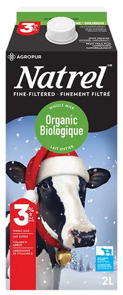 Natrel Organic Fine-Filtered Milk 3.8% 2L