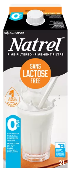 Natrel Sans Lactose Écrémé 2L