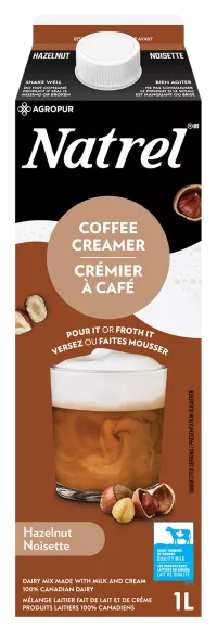 Crémier à café à la noisette