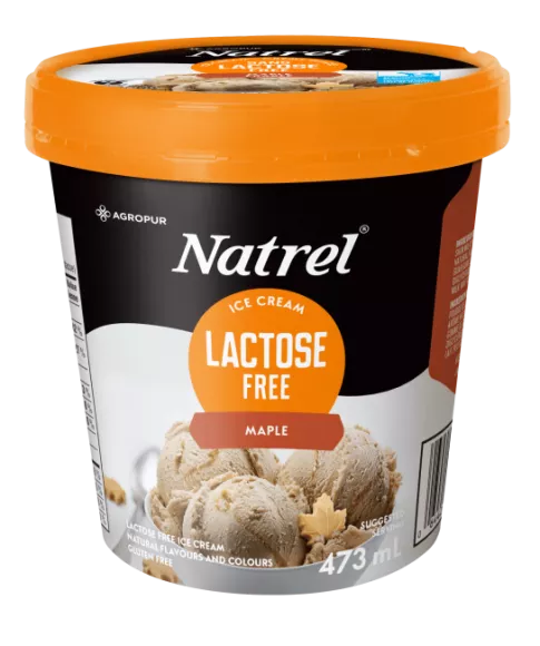 Maple Lactose Free Ice Cream