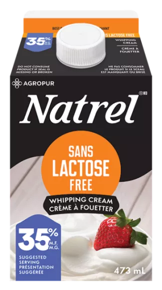 Natrel Lactose Free cream