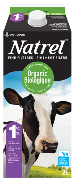 Natrel Fine-filtered Organic Milk 1%
