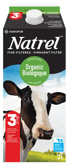 Organic Fine-Filtered 3.8% Milk
