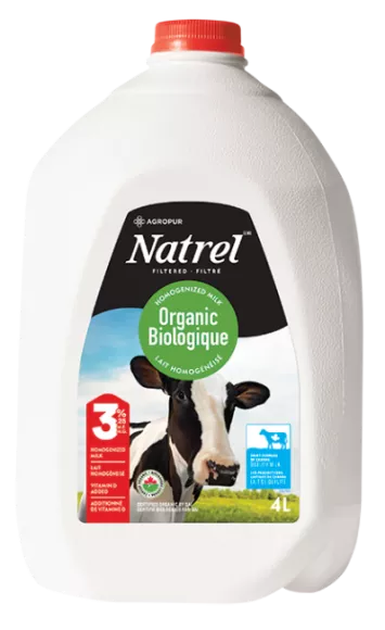 Organic Filtered 3.25% Milk