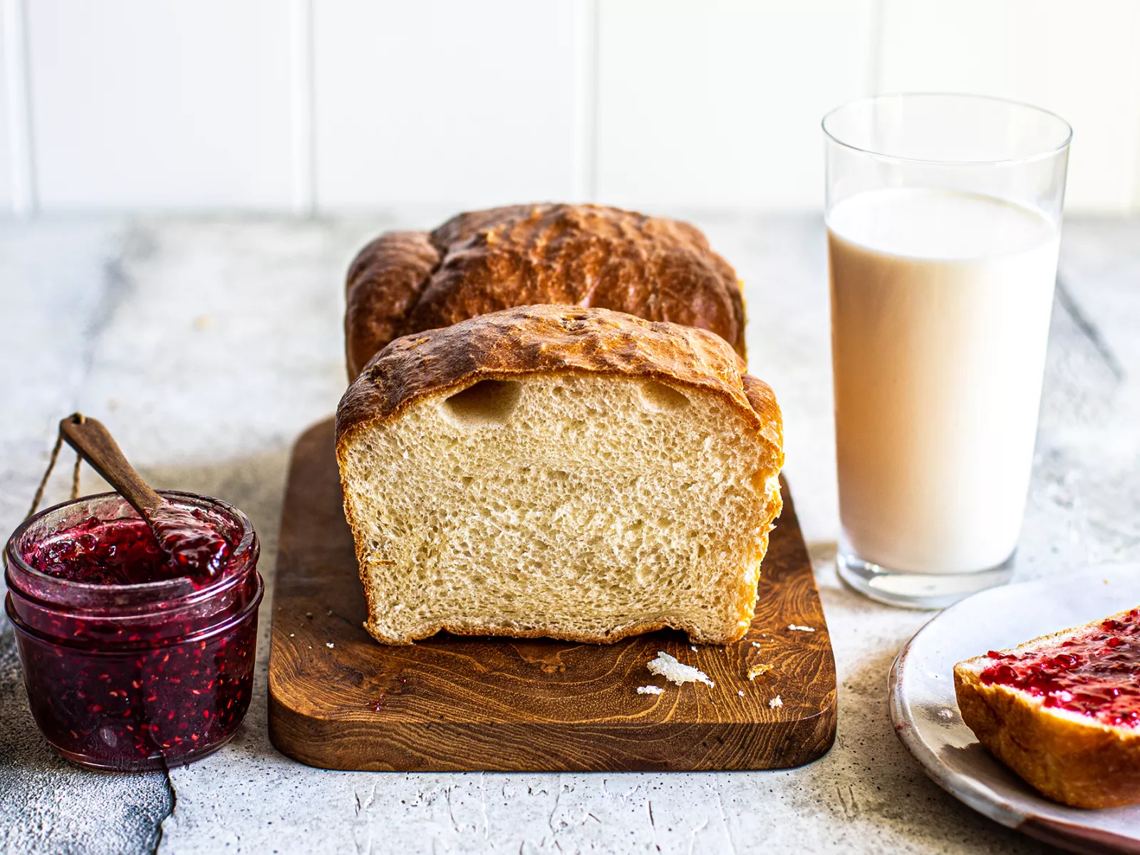 Brioche japonaise sans lactose ultra moelleuse 