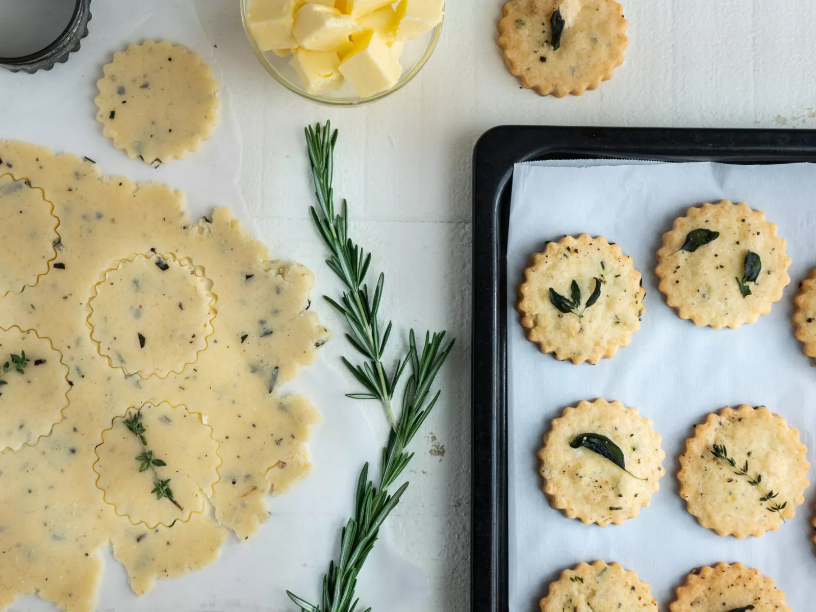 Parmesan and Herb Biscuits