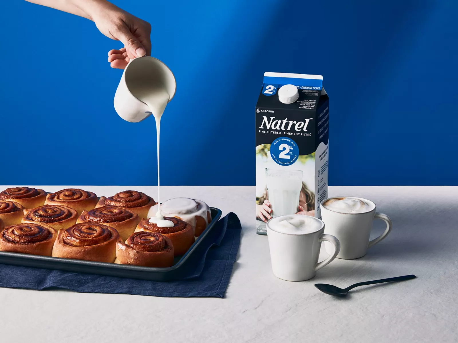 Homemade cinnamon buns