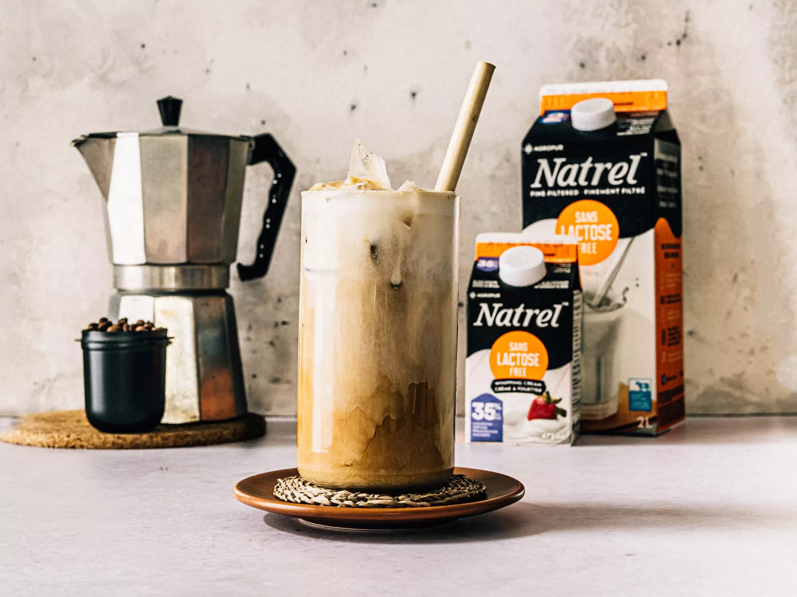 Le café glacé sera toujours un incontournable de l’été.