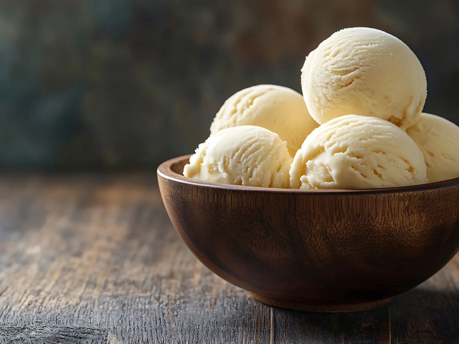 Natrel Homemade Caramel Ice Cream in a bowl