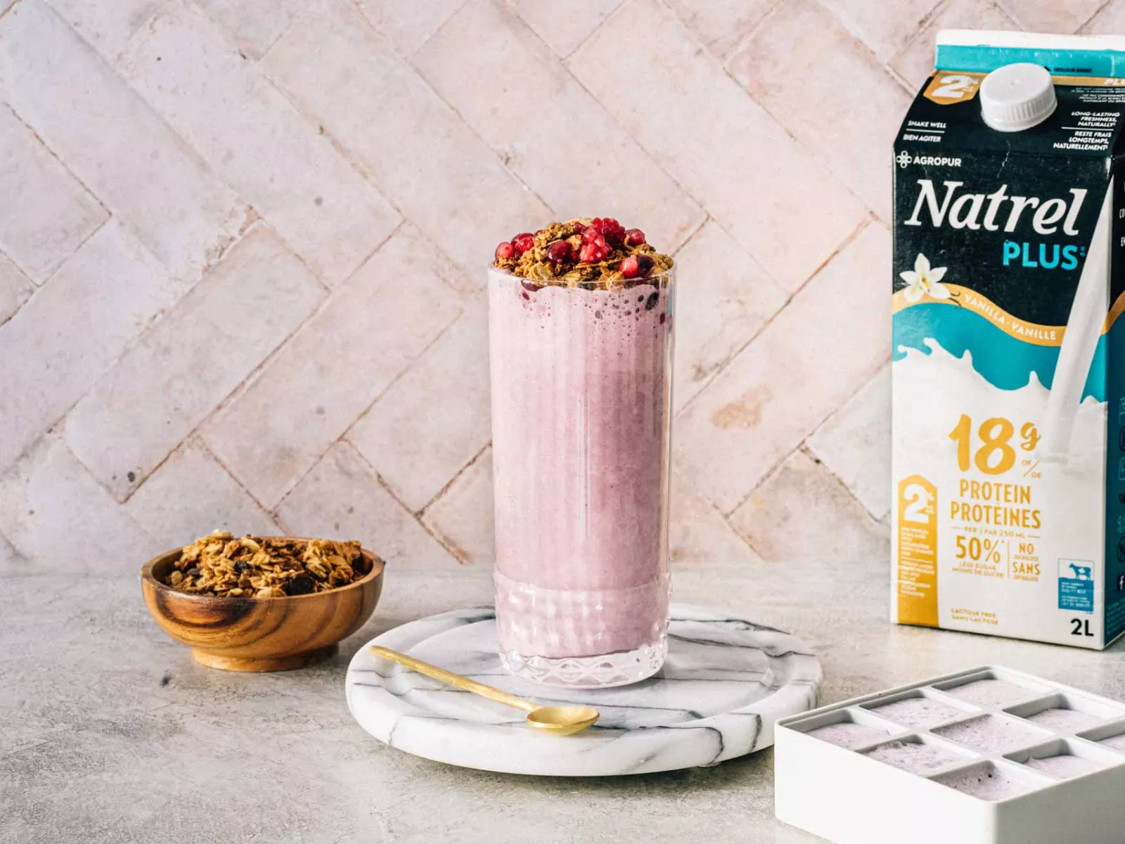 Natrel Plus Vanilla Smoothie