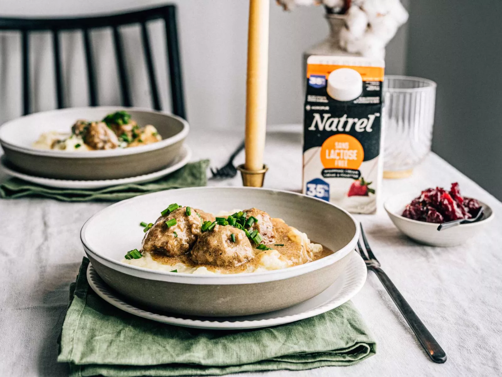 Boulettes de viandes à la suédoise