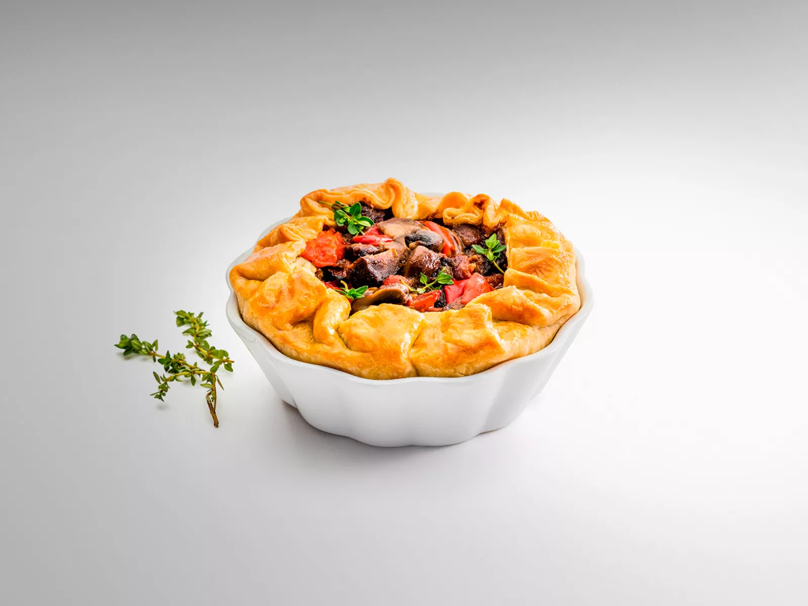 Steak and Mushroom Pie