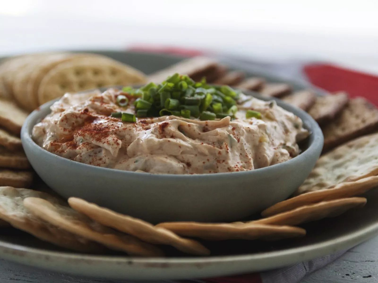 Smokey Spanish cream cheese dip