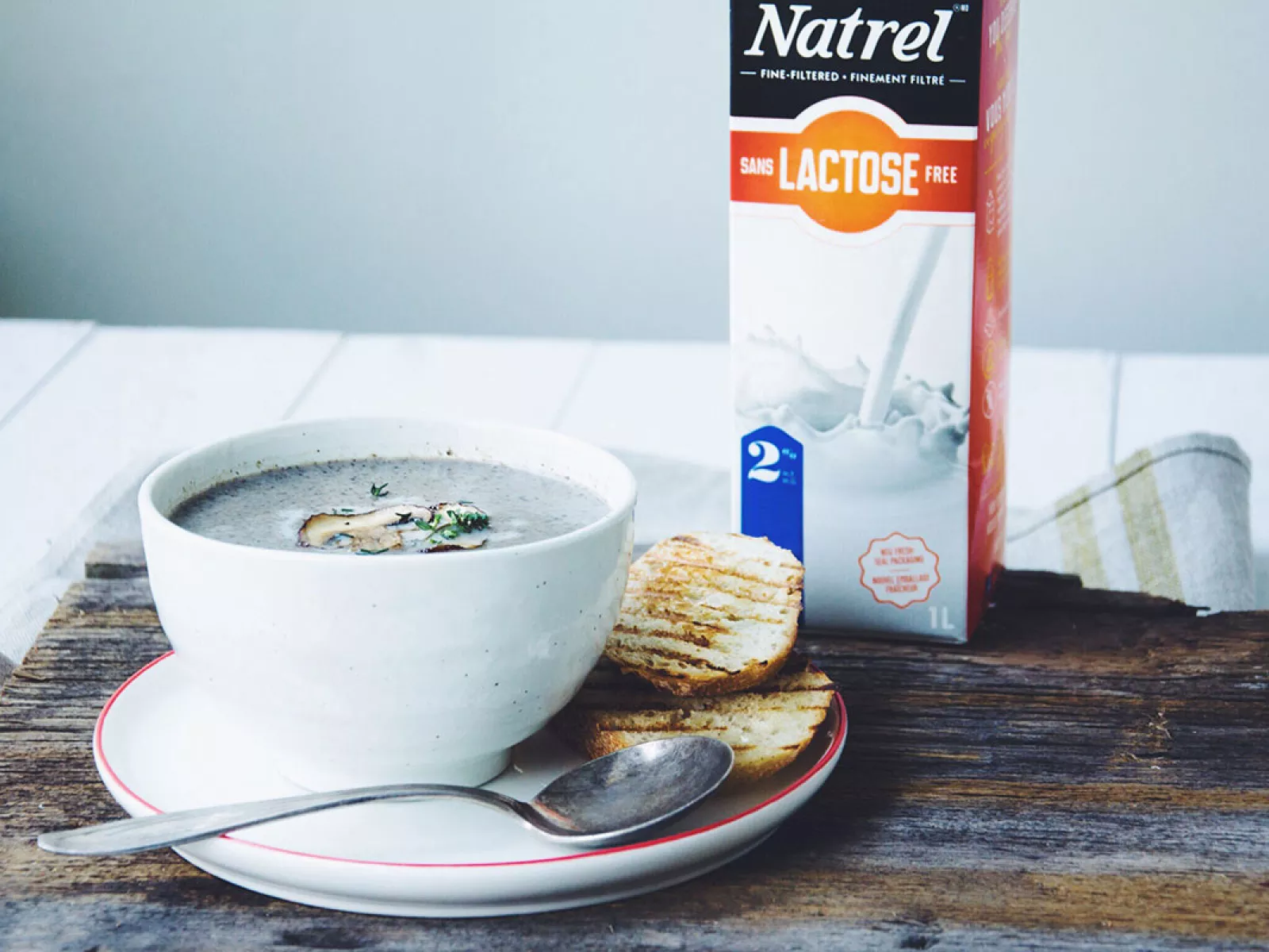 Creamy Mushroom and Herb Soup