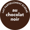 lait au chocolat noir