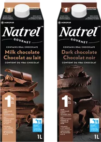 Tous les laits aromatisés Natrel