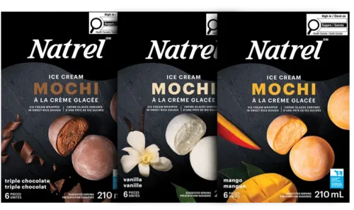 Ice cream mochi product family