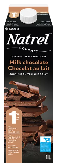 Lait au chocolat au lait