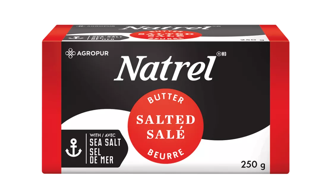 Beurre Salé Natrel 250 grammes