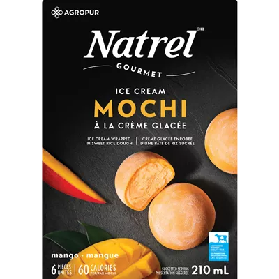 Mochi à la crème glacée mangue Natrel