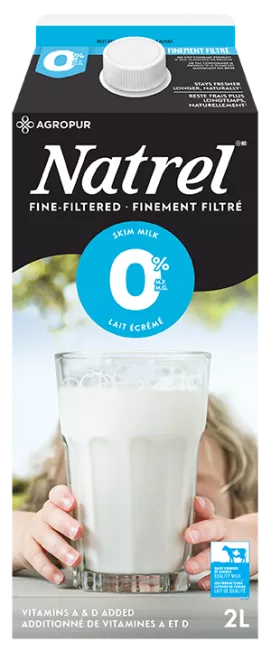 Natrel Fine-filtered Skim Milk 2 Liters
