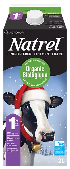 Natrel Organic Fine-Filtered 1% Milk 2L