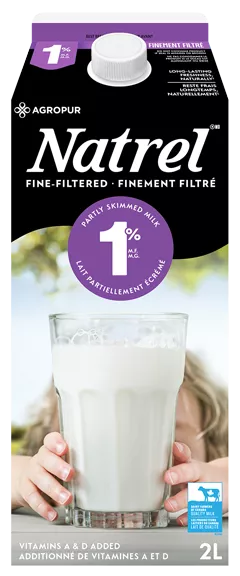 Natrel fine-Filtered Milk 1% 2L