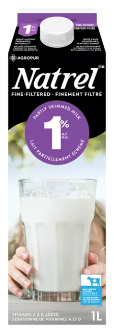 Natrel Lait Finement-filtré 1% 1L