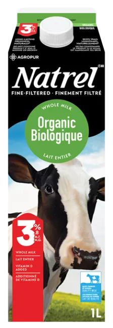 Lait Finement Filtré Biologique 3,8 % 1L