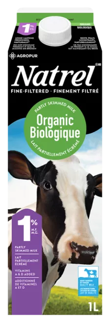 Natrel Organic Fine-filtered Milk 1L