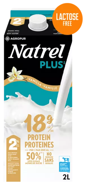 Natrel Plus Vanilla Protein Dairy Product 2L