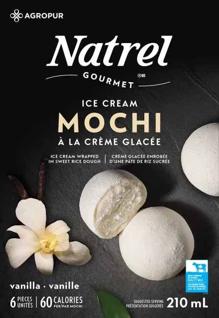 Mochi à la crème glacée vanille